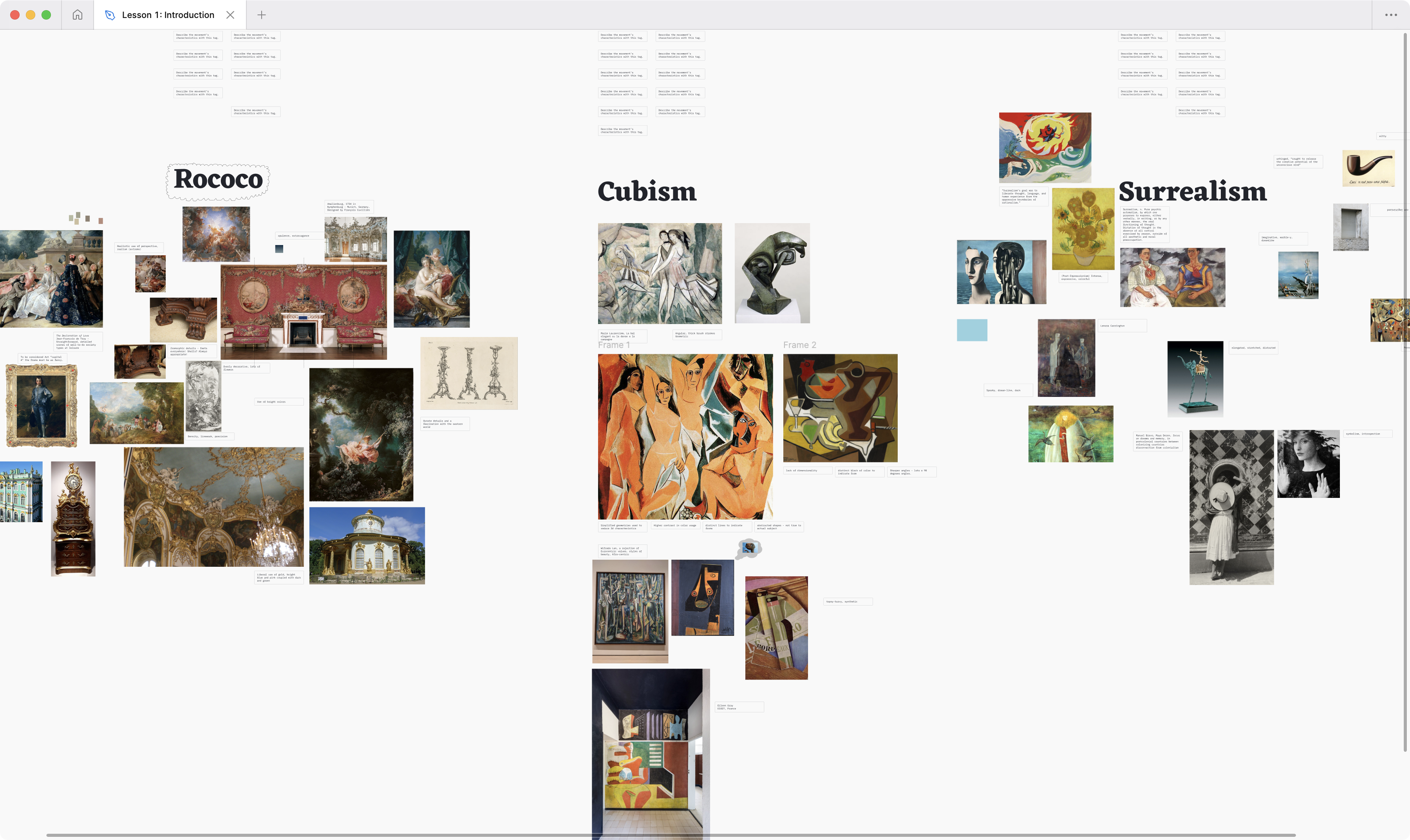 Collaborative research on the history of art